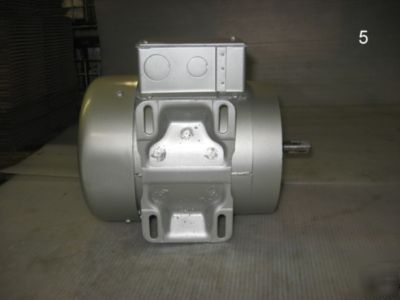  leeson 1HP 3PH rpm 3450/2850 electric motor 110112-01