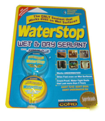 Cord water stop wet & dry sealant 30G