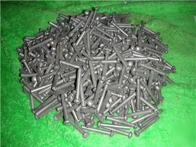 250 solid steel pan head rivets rivit retainer fastener