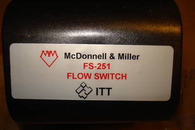 Mcdonnell and miller liquid flow switch fs-251 1