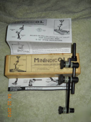 Minindicol universal holders for dial test indicator