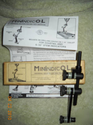 Minindicol universal holders for dial test indicator