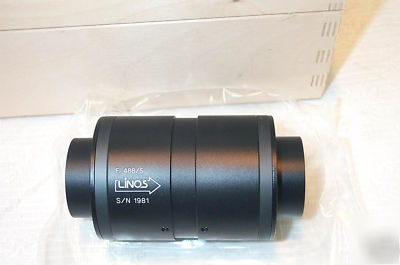 New (2) linos optical isolator 488NM â€“ in box 488 nm