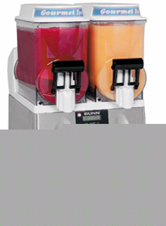 New bunn ultra-2 frozen slush margarita ice machine 