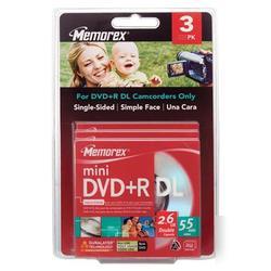New memorex 2.4X dvd+r double layer media 04403