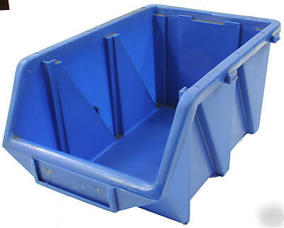 Pack 30 plastic parts bins 140X230X125MM high