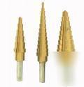 Step drill bits - 3 piece set, quick change a-93264