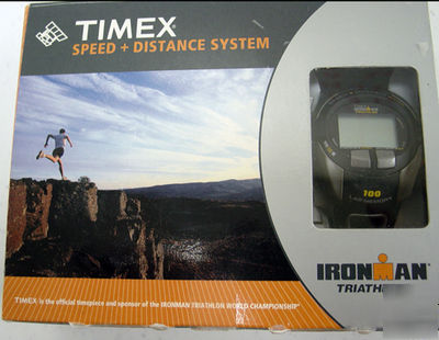 Timex ironman triathlon speed + distance system