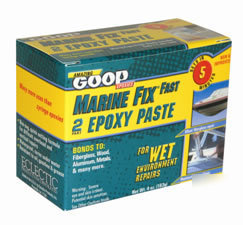 Goop paste epoxy marine fix