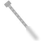 10 x pre-perforated plastic clip strip - fast load