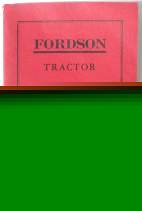 1935 fordson tractor instruction book (owner's manual)