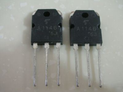 50,toshiba pnp 2SA1146 A1146 power amp transistor to-3P