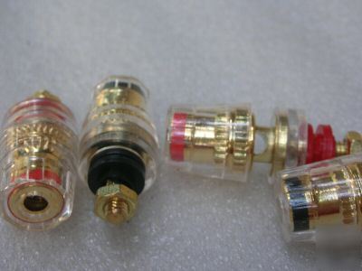 6 pair, speaker spade/fork terminal binding posts.mrb