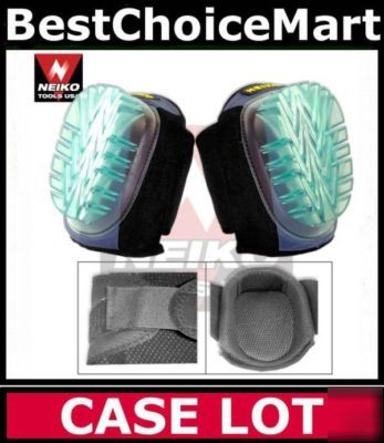 Case lot - 12 pair neiko comfort gel filled knee pads