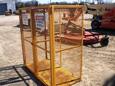Durham cylinder storage cage
