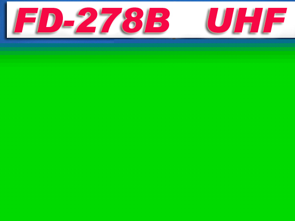 Fdc fd-278 uhf commercial radio 400-470MHZ + earpiece