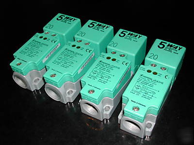 New pepperl+fuchs inductive proximity sensors, qty of 4