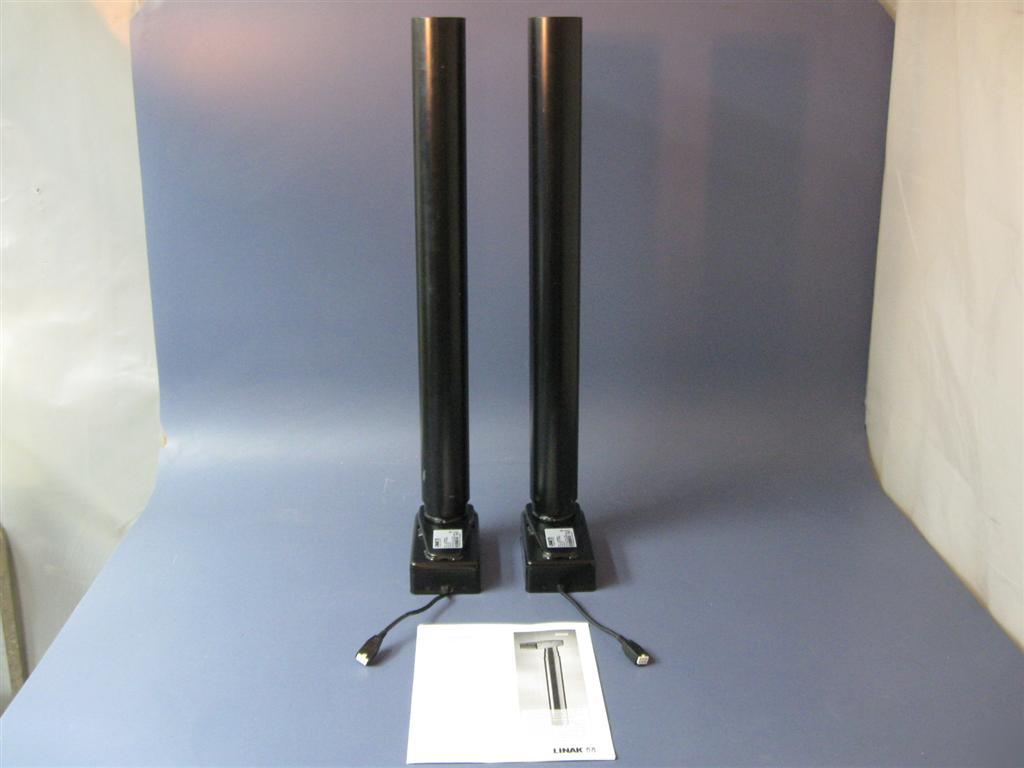 New set of 2 linak DL11 600 n automated table legs
