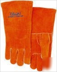 New wise general purpose welding gloves leather large