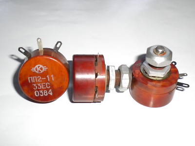 Resistors adjusting one-turnaround russian lot of 3