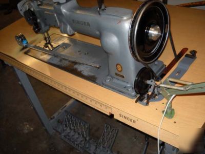 Singer long arm walking foot sewing machine 144W204
