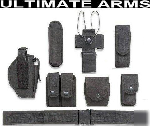 Uag deluxe pro police duty belt+glock pistol holster P2
