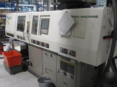 65 ton toshiba EC65V21-1.5A electric molding machine