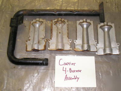 Carrier furnace gas burners and manifold heating hvac