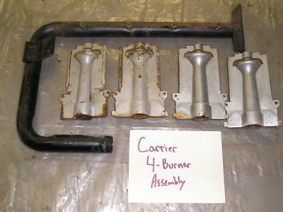 Carrier furnace gas burners and manifold heating hvac