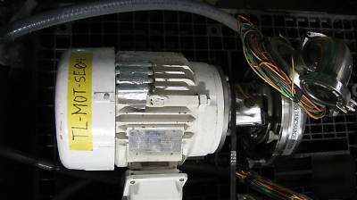 Discharge pump w/ 7.5 hp sterling electric motor