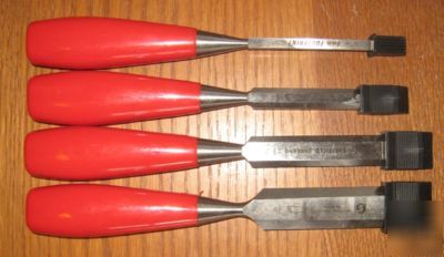 Footprint tools 85 series 4-pc wood chisel set 123113 