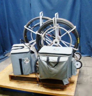 Lot of sewer inspection equipment