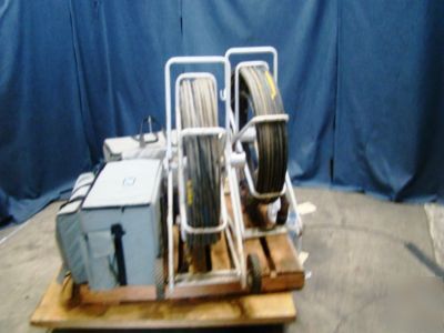 Lot of sewer inspection equipment