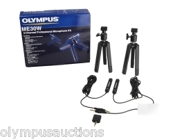 New olympus 2-channel professional microphone kit ME30W