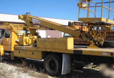 One 1993 elliott ece-50 diesel aerial platform crane