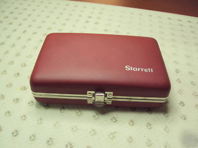 Starrett 650A12 64475 back plunger dial test indicator 