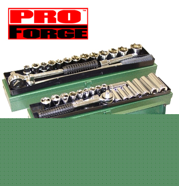 60 pc socket set 1/4