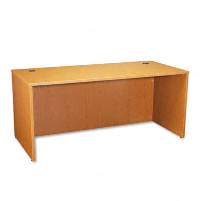 Bl laminate series rectangulr desk shell bourbon cherry