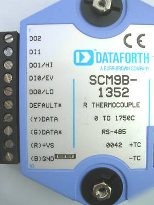 Burr brown dataforth SCM9B-1352 r thermocouple module