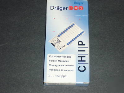 Drager cms chips carbon monoxide 5.0-150PPM( 10 measure
