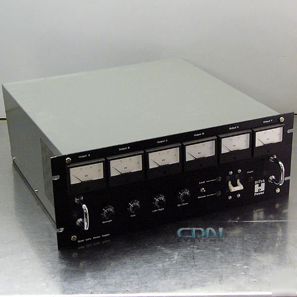 Hitek high voltage hv power supply 6X 30KV six outputs