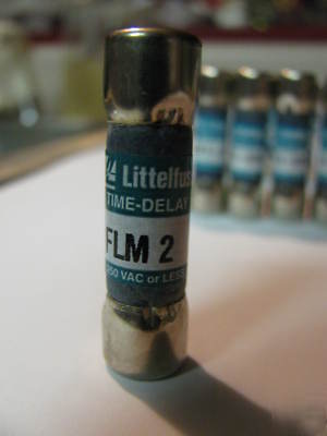 New 12 bussmann- flm series 2, 3-2/10 & 15 (a ) 250VAC- 