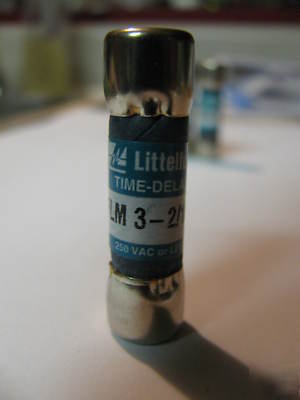 New 12 bussmann- flm series 2, 3-2/10 & 15 (a ) 250VAC- 