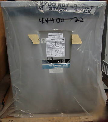 New 27KVA transformer 575 to 230Y/133V, 3PH. isolat.