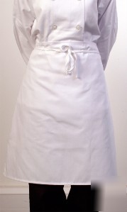 New 3 white waist aprons buy 2 get 1 free bar bistro
