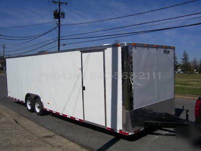 New brand 28FT race ready enclosed trailer