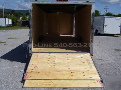 New brand 28FT race ready enclosed trailer