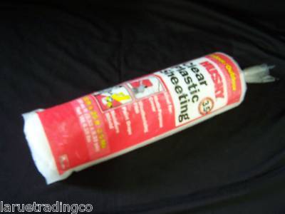 New ~husky~clear plastic sheeting~3.5MIL~10 ft x 25 ft