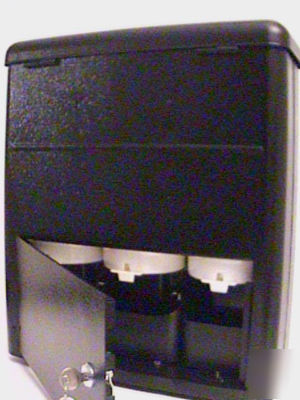 New triple head bulk candy gumball vending machine