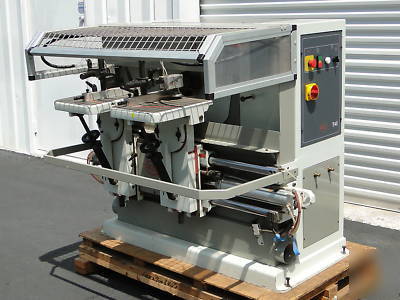 Pade T45 double end auto round tenoner wood machine